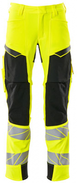 TYÖHOUSUT HI-VIS KELT/MUSTA 76C46