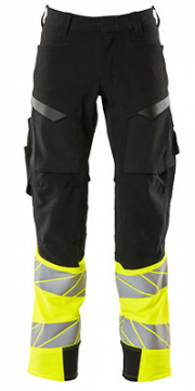 TYÖHOUSUT HI-VIS KELT/MUSTA 76C46