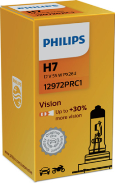 AUTOL.PHILIPS H7 12V 55W PX26D VISION