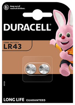 PARISTO 2KPL LR43 DURACELL