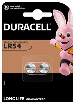 PARISTO 2KPL LR54 DURACELL