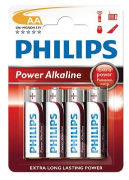 PARISTO 4 KPL AA (LR6) PHILIPS POWER