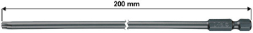 RUUVAUSKÄRKI TORX T30 X 200MM P.3